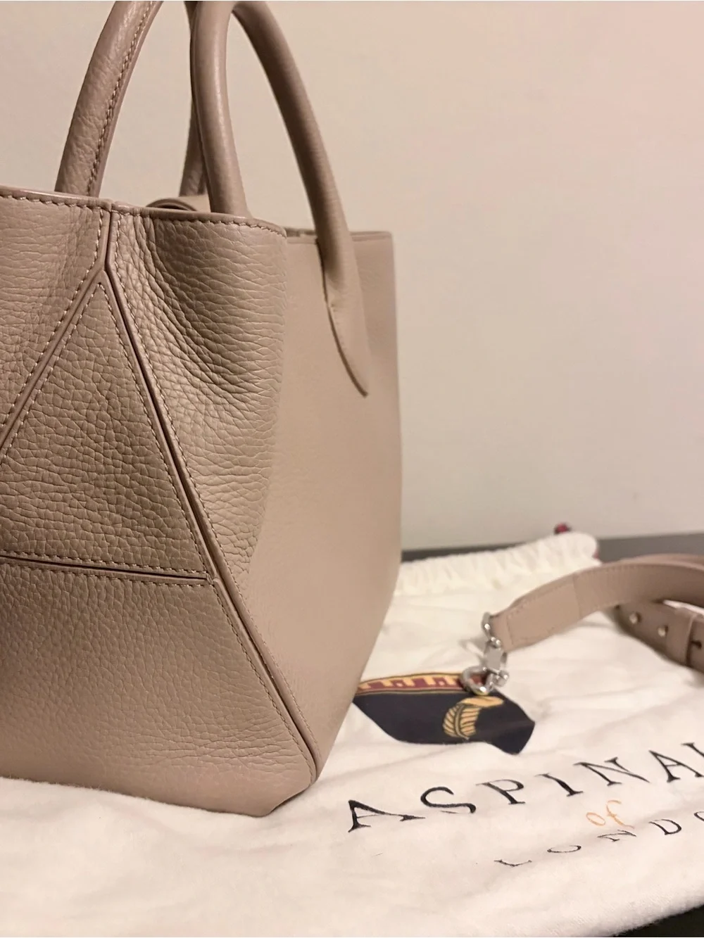 Aspinal Midi Tote Bag